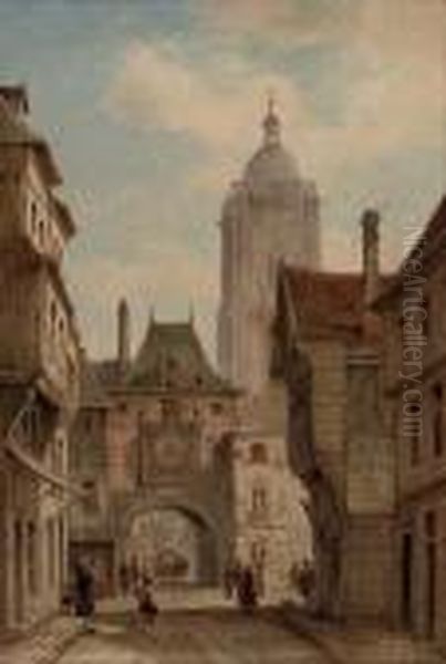 Rouen Street Scene - view 1