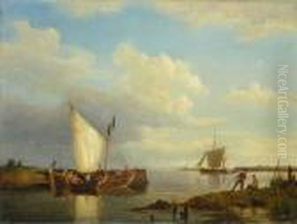 Kustenlandschaft Mit Schiffen - view 1
