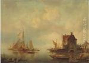 Preparing To Set Sail by Pieter Cornelis Dommershuijzen
