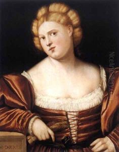 Portrait of a Woman 2 by Bernardino Licinio