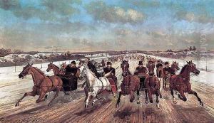 Seal Skin Brigade by Nicholas Winfield Scott Leighton