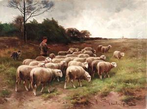 Out to pasture by Cornelis van Leemputten