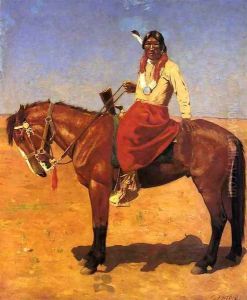 Apache Indian on Horseback Apache Indian on Horseback