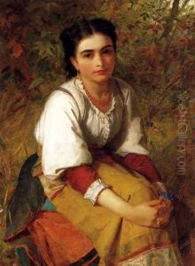 Pensierosa by Charles Sillem Lidderdale
