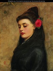 A Spanish Girl by Charles Sillem Lidderdale