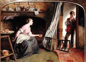 Temptation 1868 by Charles Sillem Lidderdale