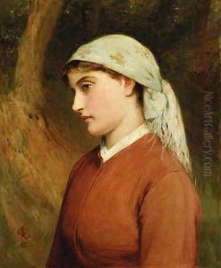 A Young Beauty 2 by Charles Sillem Lidderdale