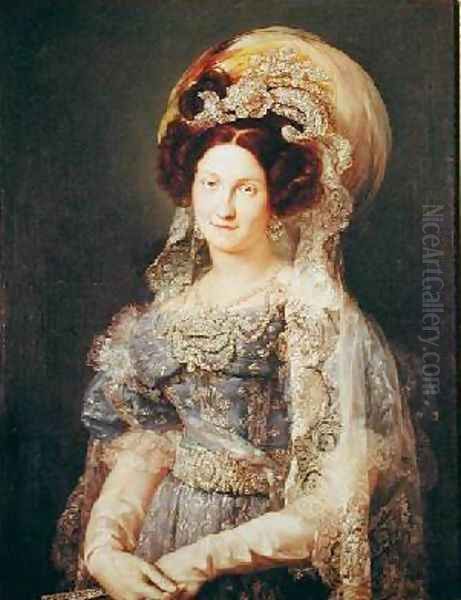 Maria Christina de Bourbon-Sicile 1806-78 Queen of Spain 1829 - view 1
