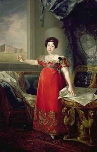 Queen Dona Maria Isabel de Braganza 1829