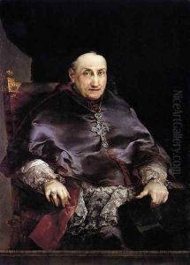 Portrait of Don Juan Francisco Ximenez del Rio, Archbishop of Valencia by Vicente Lopez y Portana