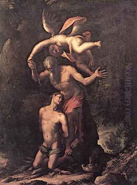 Sacrifice of Isaac c. 1596 - view 1
