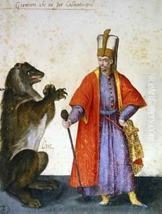 Janissary by Jacopo Ligozzi