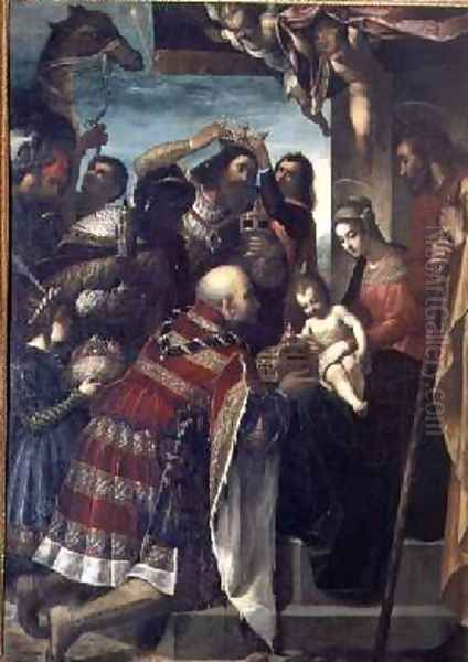 Adoration of the Magi by Jacopo Ligozzi