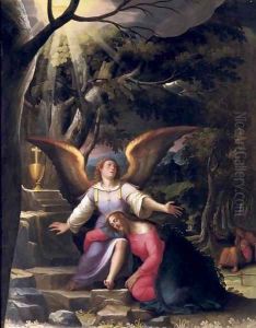 Agony in the Garden by Jacopo Ligozzi