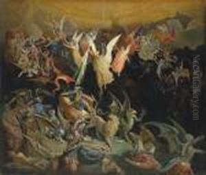 The Fall Of The Rebel Angels by Gustave Dore