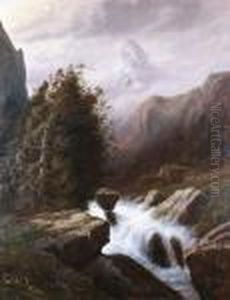 Le Torrent by Gustave Dore