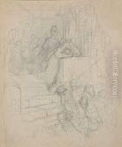 Studio Per Illustrazione by Gustave Dore