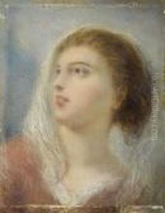 Portrait Of A Young Lady by Gustave Dore