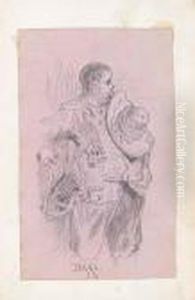 Untitled - Various Drawings By Gustave Dore And Friends by Gustave Dore