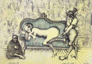 Salon Scene