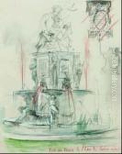 Projet Pour Le Monument D'alexandre Dumas - view 1