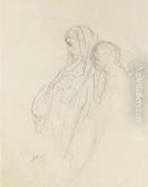 A Study Of The Virgin (recto And Verso) - view 1