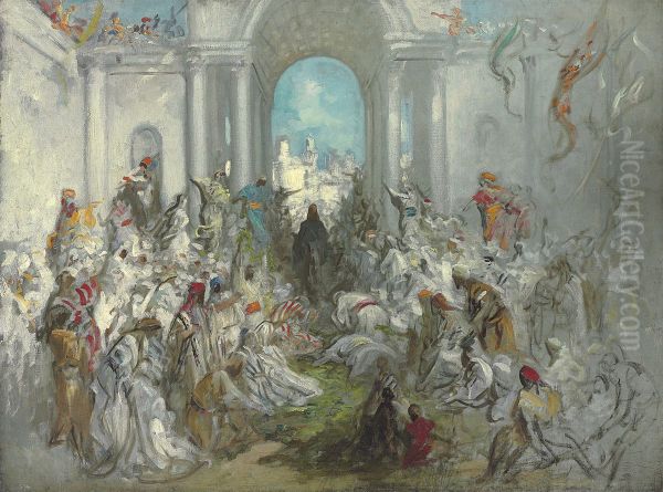 Christ's Entry Into Jerusalem - view 1