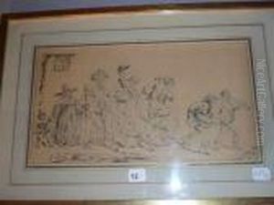 Caricature by Gustave Dore