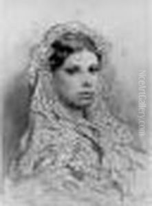 Portrait De Madame Dore by Gustave Dore