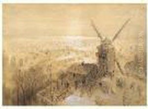 L'observatoire Et La Batterie De Montmartre Au Moulin Debray L'observatoire Et La Batterie De Montmartre Au Moulin Debray