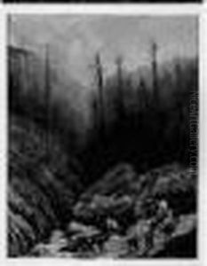Troupeau En Montagne by Gustave Dore