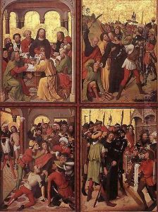 Lyversberg Passion (detail) by Master of the Lyversberg Passion
