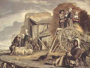 The Haycart or Return from Haymaking by Louis Le Nain