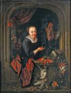 La Jolie Cuisiniere by Gerrit Dou