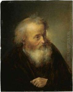 An Old Bearded Man by Gerrit Dou
