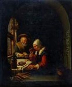 La Collation by Gerrit Dou