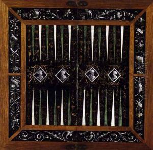 Tric-Trac Board 1537 by Leonard Limosin