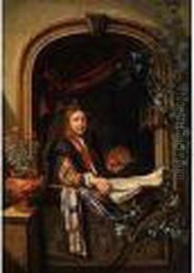 Selbstportrait by Gerrit Dou
