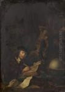 Cabinet D'erudit by Gerrit Dou
