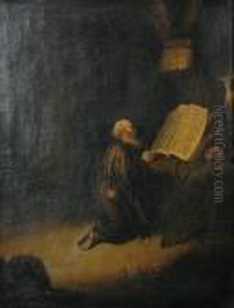 A Hermit In Prayer by Gerrit Dou