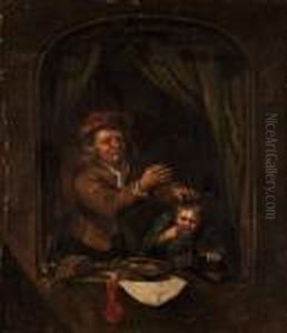 Hos Tandlakaren by Gerrit Dou