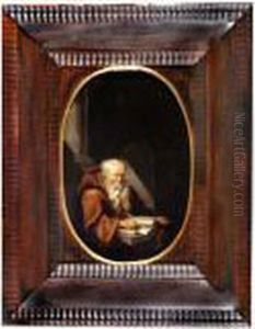 Oil On Panel by Gerrit Dou