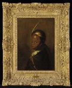 Portrait D'un Jeune Garcon Noir