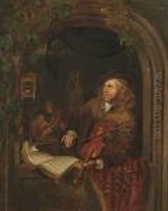 The Musician by Gerrit Dou