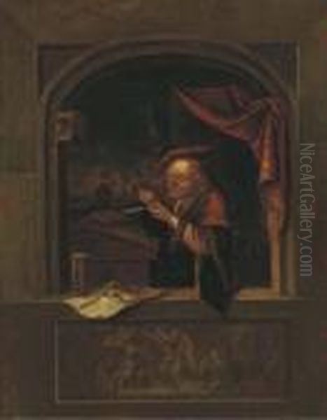 A Man At An Alcove - view 1