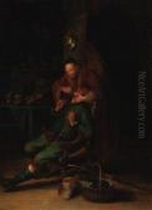 A Dentist Pulling Teeth In An Interior