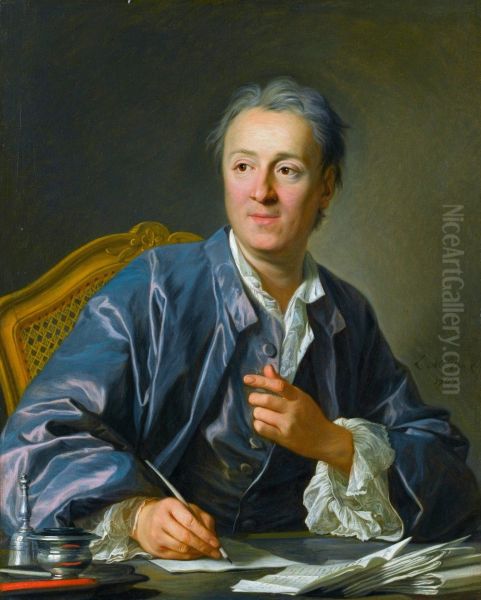Portrait of Denis Diderot 1767 - view 1