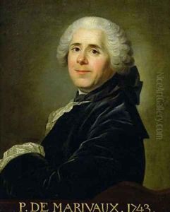 Portrait of Pierre Carlet de Chamblain de Marivaux 1688-1763 1743