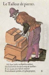The Stone-cutter by Jean Achille Leclerc