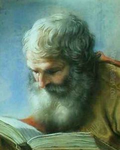Head of an Apostle 2 by Benedetto Luti